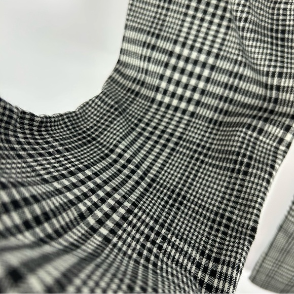 American Eagle Outfitters Monochrome Checkered Pants 8 long - Picture 5 of 11